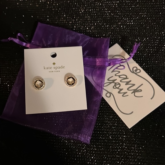 KATE SPADE “SPOT THE SPADE” EARRINGS - Picture 6 of 6